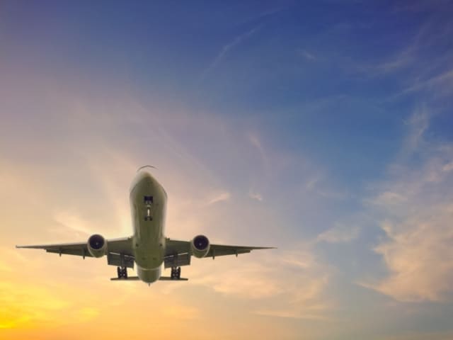 ダイビング当日の飛行機はNG