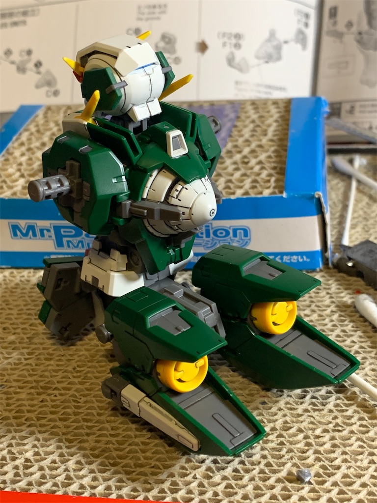 MG 1/100 ガンダムデュナメス の制作 vol1 〜素組み&スミ入れ
