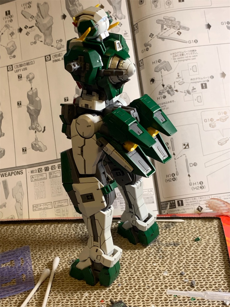 MG ガンダムデュナメス　組立全塗装済み MG 1/100 ガンダムデュナメス 全塗装改修品 プラモデル 改修塗装