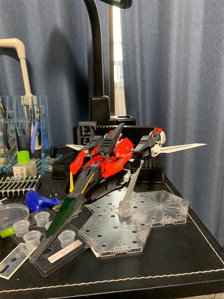 MG 1/100 ガンダムキュリオスの制作 vol4 〜部分塗装 part1〜 - ホビー