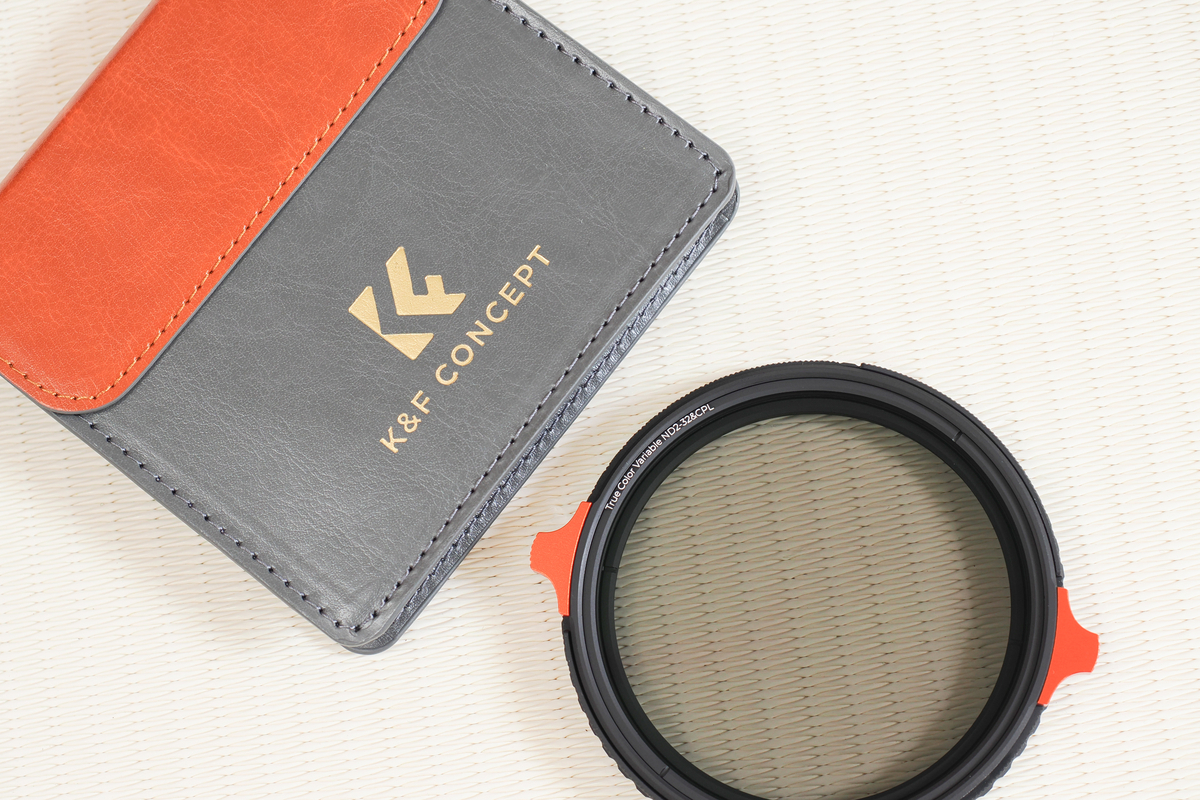 K&amp;F CONCEPTのCPL+NDレンズフィルターの写真