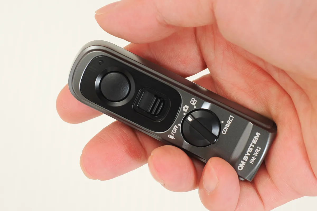 OM SYSTEMワイヤレスリモコンRM-WR-1 OM SYSTEM RM-WR1 Wireless Remote Control with Cable for OM-1