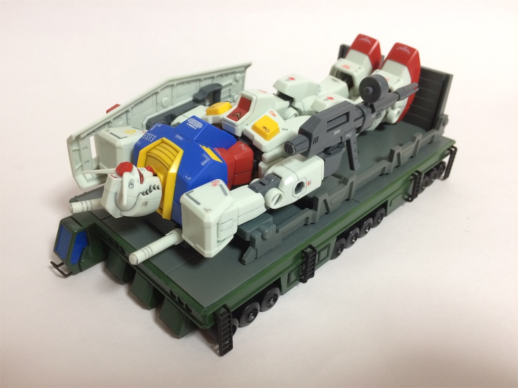 完成 ガンダムトレーラー EXモデル レビュー - プラモデルとRX-8