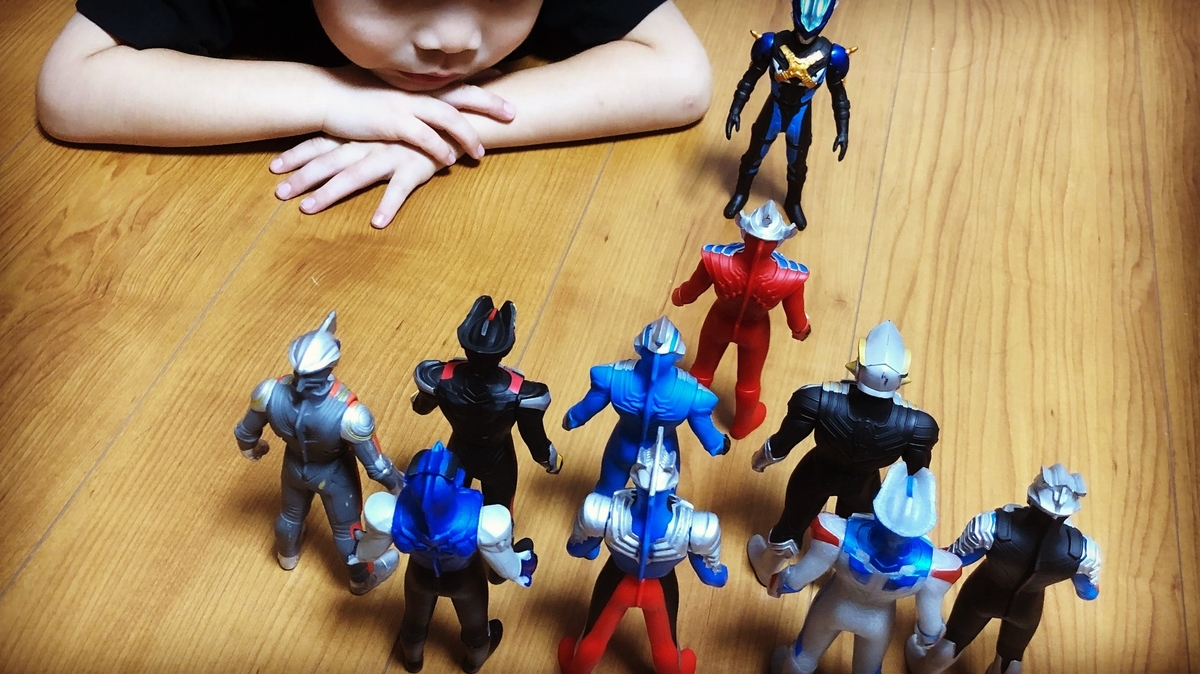 ウルトラ6兄弟【1988年製】バンダイ ウルトラマン ソフビ C