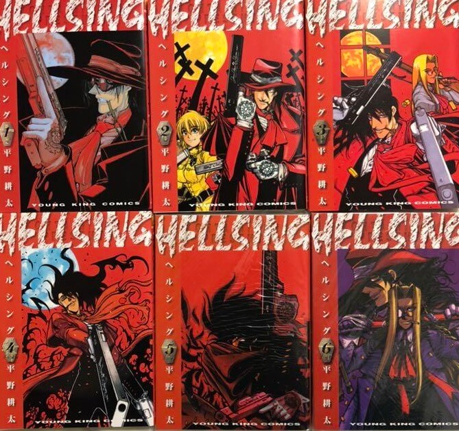 感想 内容紹介 Hellsing 大英帝国vsバチカンvsナチ残党にカオスなセリフ回し 卍厨二万歳卍 Nounashi Manga