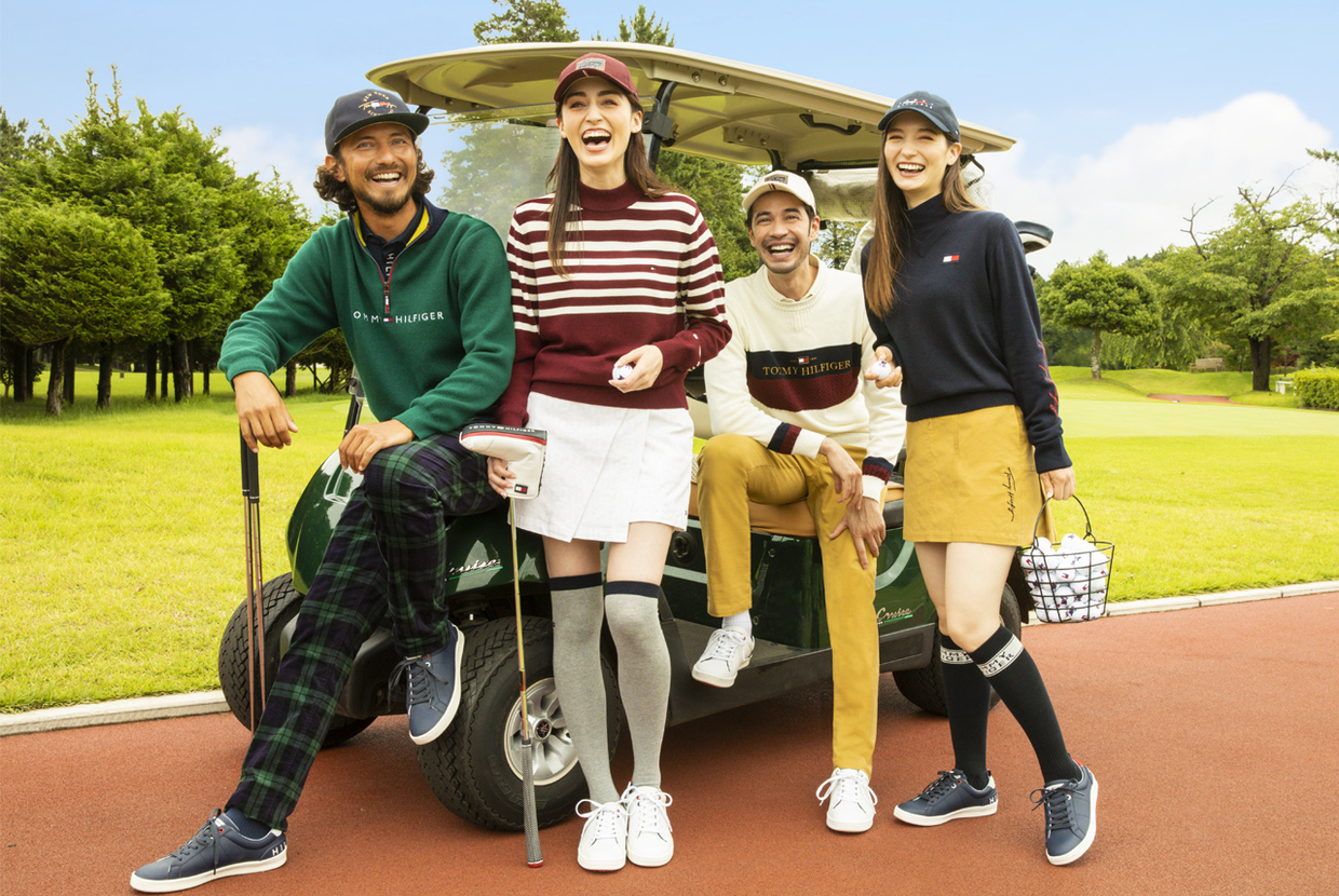 秋の訪れを感じる “ほんのりビター”な大人顔｜トミー ヒルフィガー