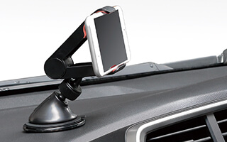HONDA S660用 Beat-Sonic QBD32 スマホホルダー付き S660専用設計 ナビやスマホをいい感じに設置できるスタンド
