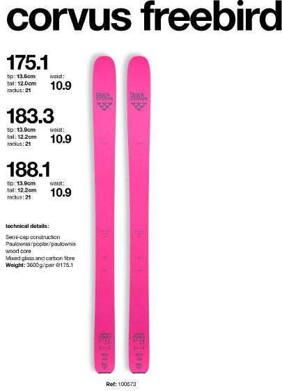 blackcrows skis corvus freebird