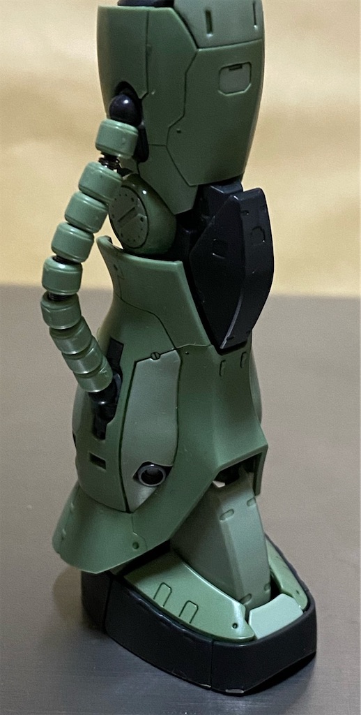 RG エリック・マンスフィールド専用ザクⅡ(制作中その1) - りゅうの