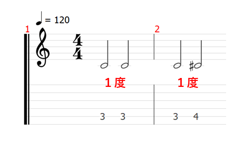 音程 音名 ピッチ 音楽理論 楽典 ギター
