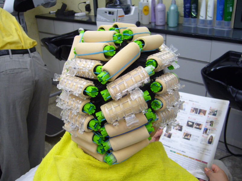 超音波エステパーマ バリカン小僧の日記