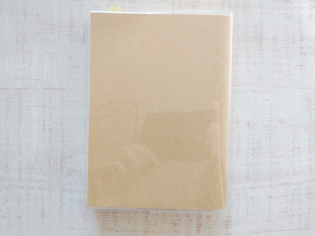 無印良品の上質紙１日１ページノート 文庫本サイズ