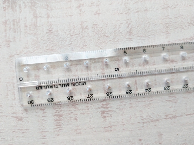 ミドリ　マルチ定規＜30cm＞