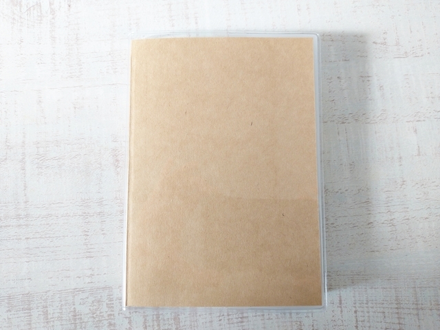 「無印良品 日付がないスケジュールノート マンスリー/デイリー A6」