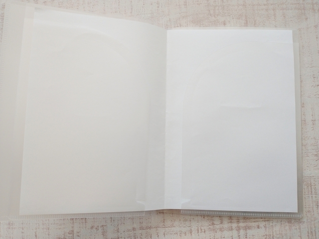 無印良品 ノートカバーにもなるスリムポケットホルダー Ａ５