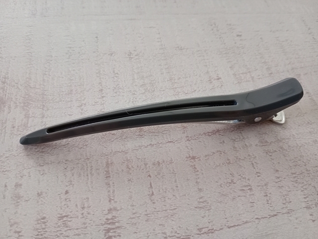無印良品 ヘアクリップ・大　グレー