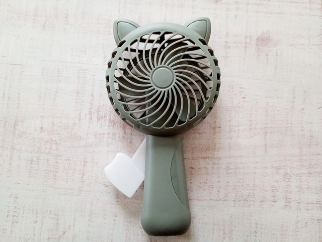 手動式ハンディ扇風機