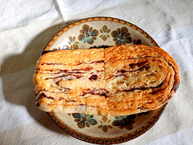 パスコ ロングライフブレッド 平焼きデニッシュチョコ
