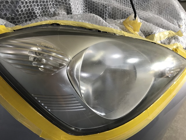 ホンダ フィット ヘッドライトリペア研磨編 茨城県カーコーティング店 S Detail S Blog