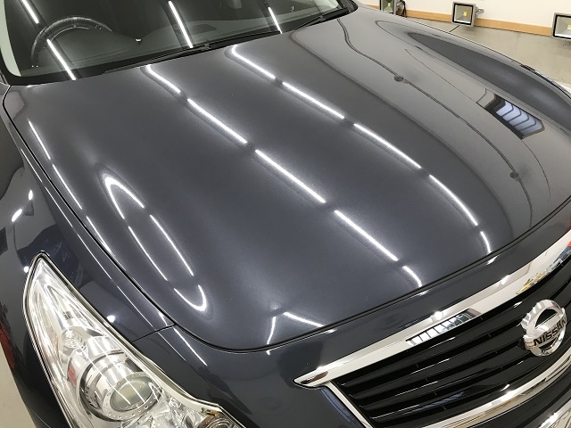 ニッサン V36スカイライン ボディ研磨・コーティング編 - 茨城県カー