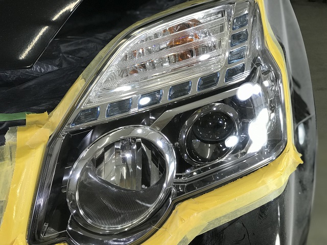 T31 エクストレイル ヘッドライト 純正 左右セット コーティング塗装済み 日産 エクストレイル T31 純正 ヘッドライト 左右セット X-TRAIL