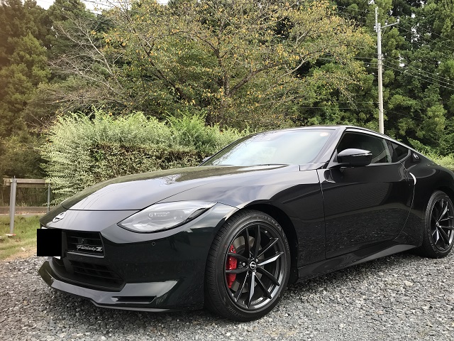 ニッサン フェアレディZ(RZ34) ボディ研磨＋コーティング 快晴時に見