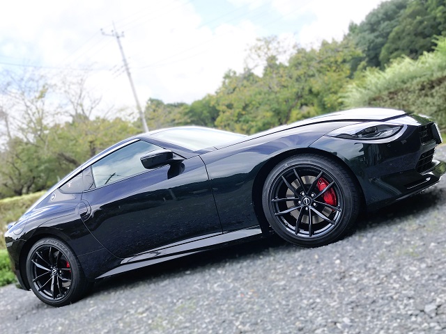 ニッサン フェアレディZ(RZ34) ボディ研磨＋コーティング 快晴時に見