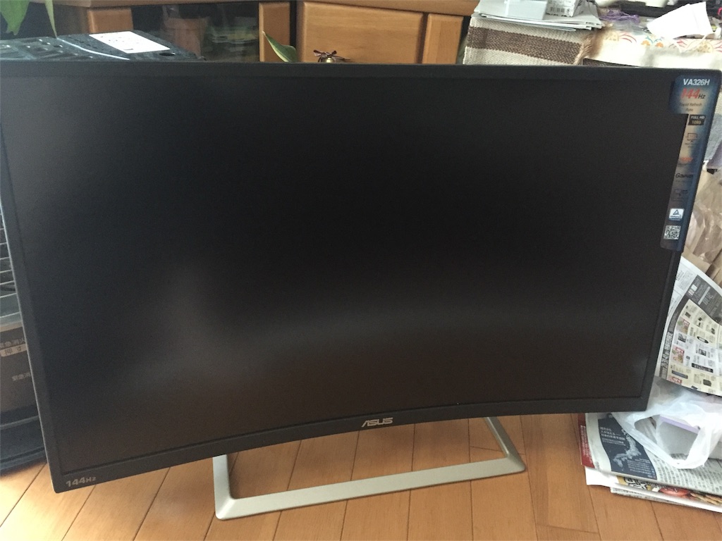 取り扱い店舗 【湾曲モニター】ASUS VA326H 32inch 144Hz FULLHD