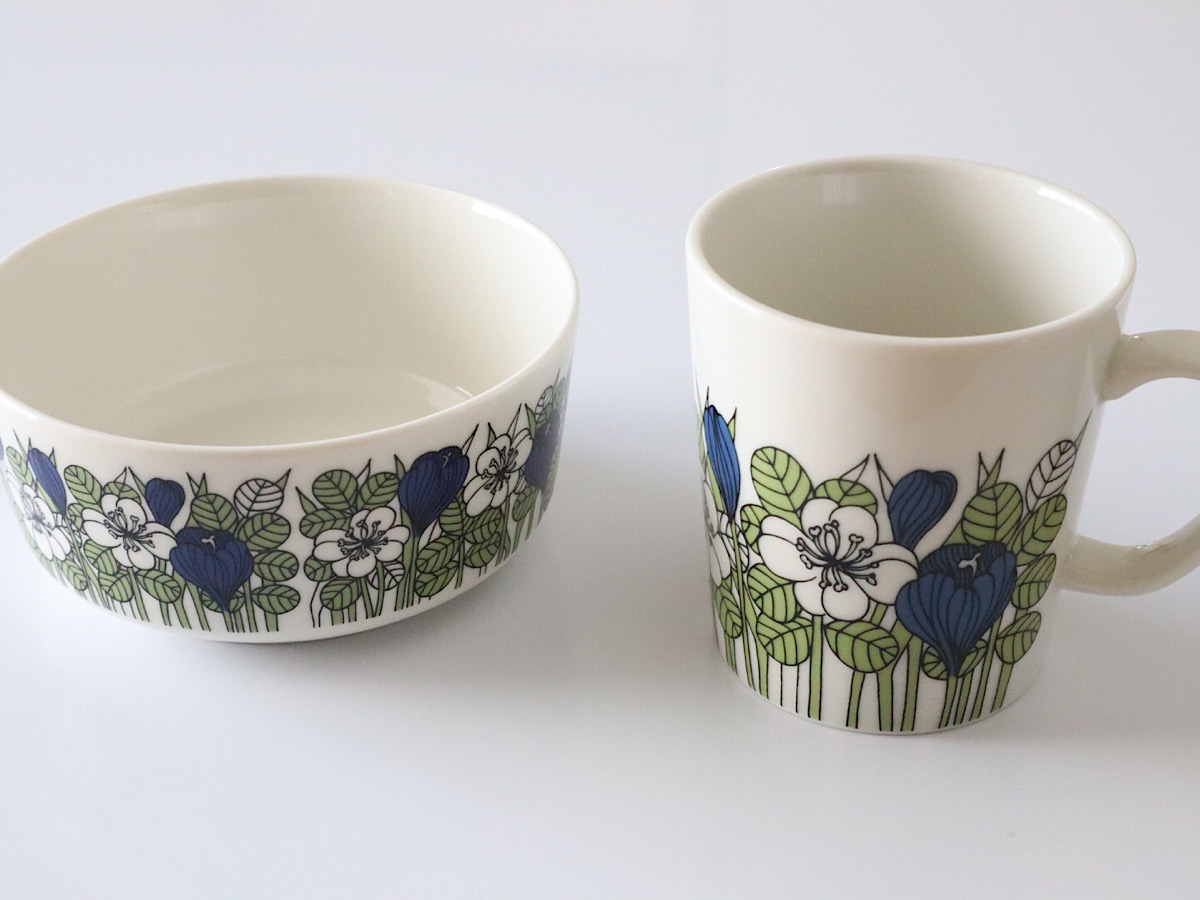 北欧食器|(復刻版SP)ARABIA(アラビア)Krokus(クロッカス)design