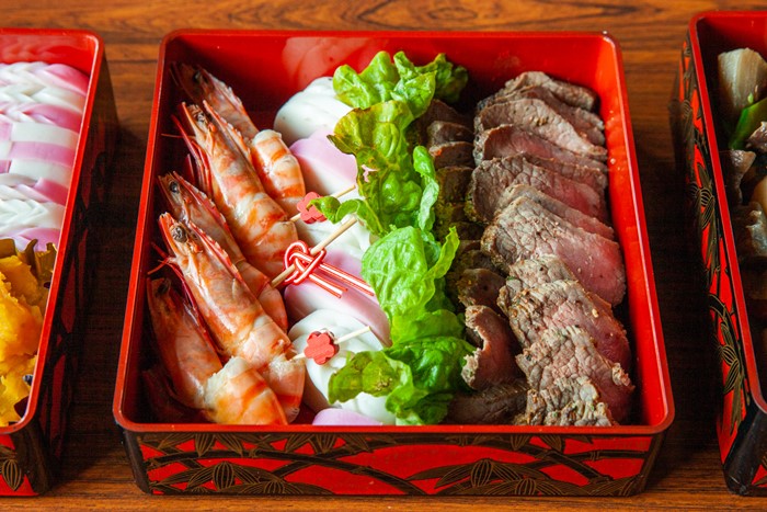 2021年の手作りおせち二段目