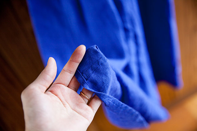 アトリエナルセの服 パターンアレンジのゆったりロングワンピース作りました 手芸のスギサク