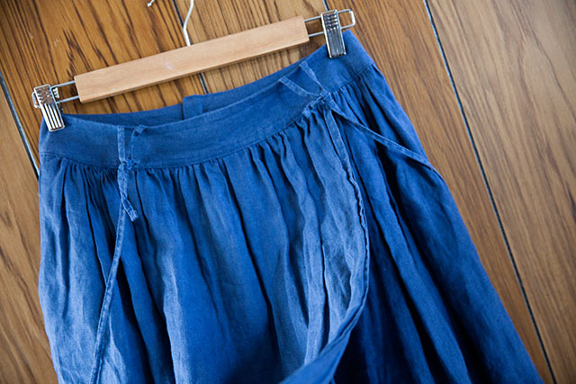 似合わない洋服をリメイク カシュクールワンピをギャザースカートに作り替えました 手芸のスギサク 似合わない洋服をリメイク カシュクールワンピをギャザースカートに作り替えました 手芸のスギサク