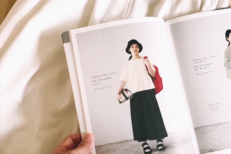 洋裁レポート】ホワイトデニムのサーキュラースカート - 手芸のスギサク