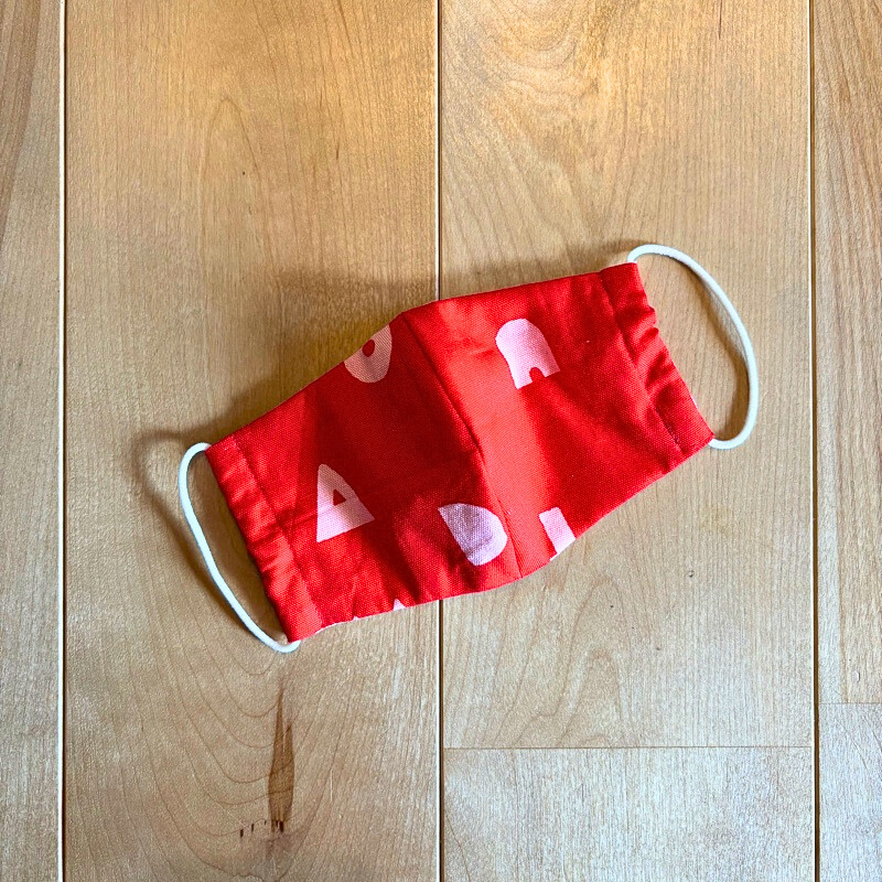 手作り布マスク給食当番用