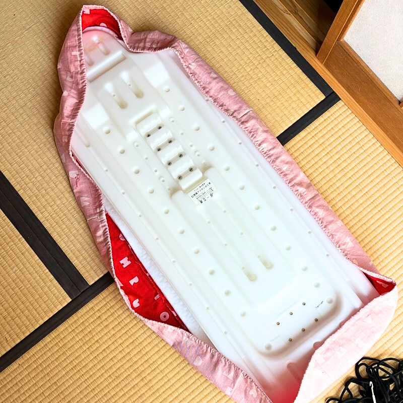 アイロン台カバーの作り方④紐通し