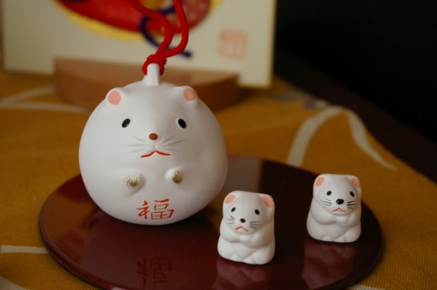 2019年の干支「子(ネズミ)」