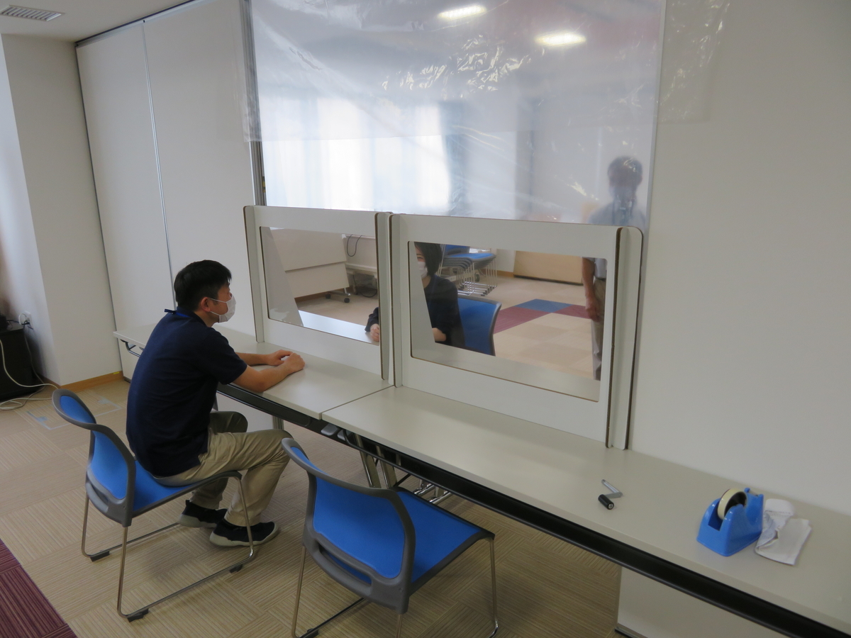 面会室を設定しました 天寿会 法人のページ