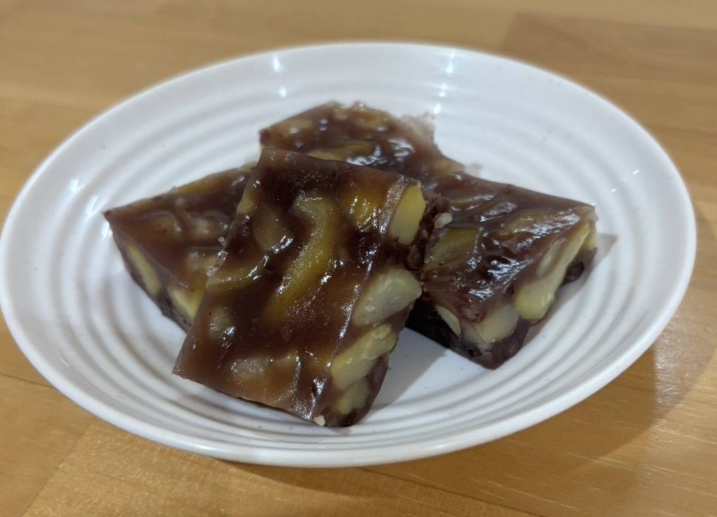 秋の味覚!ほっくり美味しい「栗羊羹」作り🌰 - 天寿会 友活の里