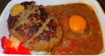 [260406][「我琉そば」][ハンバーグカレー][T.O.]