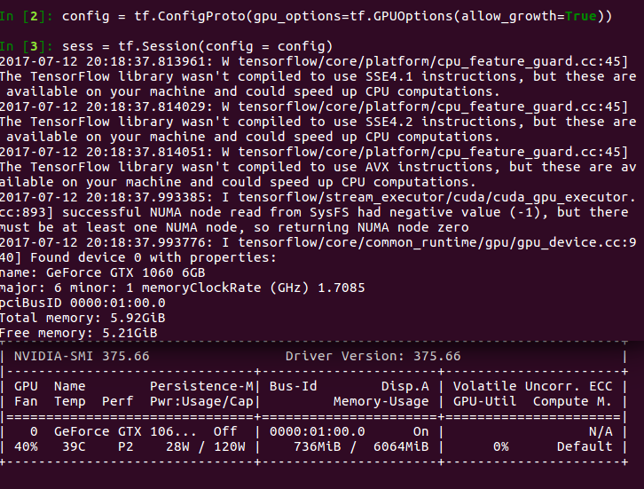 TensorFlowでsegment fault(コアダンプ)が出るようになった場合 - HELLO CYBERNETICS