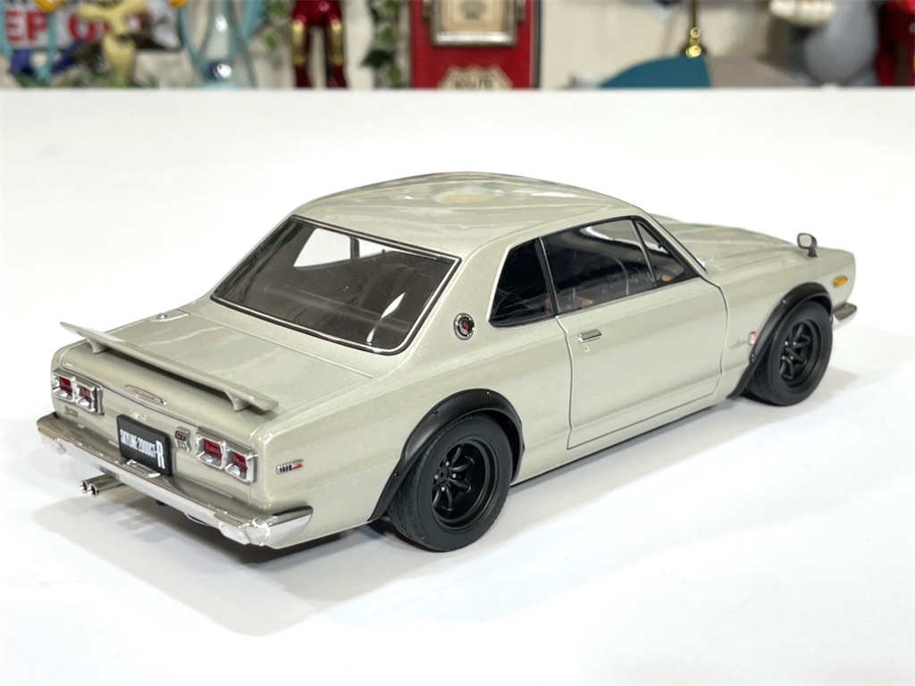 1/18ミニカー カスタム京商ケンメリGT-Rbr/スカイライン