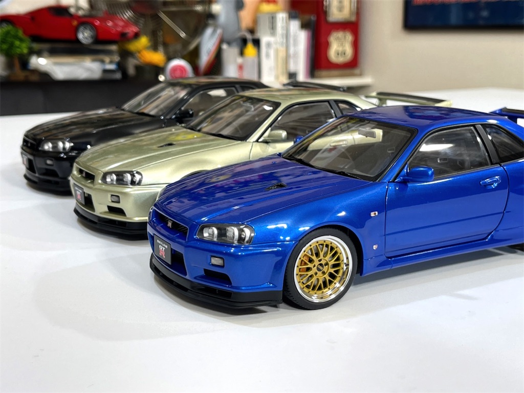 オートアート)日産スカイラインGT-R VスペックⅡ 