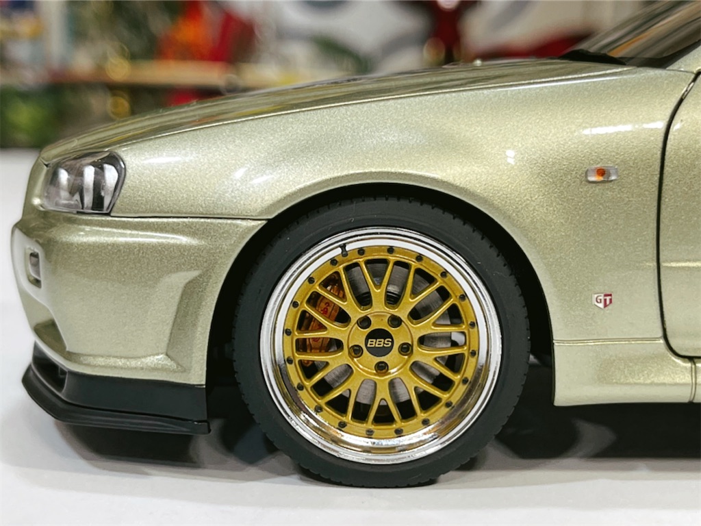オートアート)日産スカイラインGT-R VスペックⅡニュル 