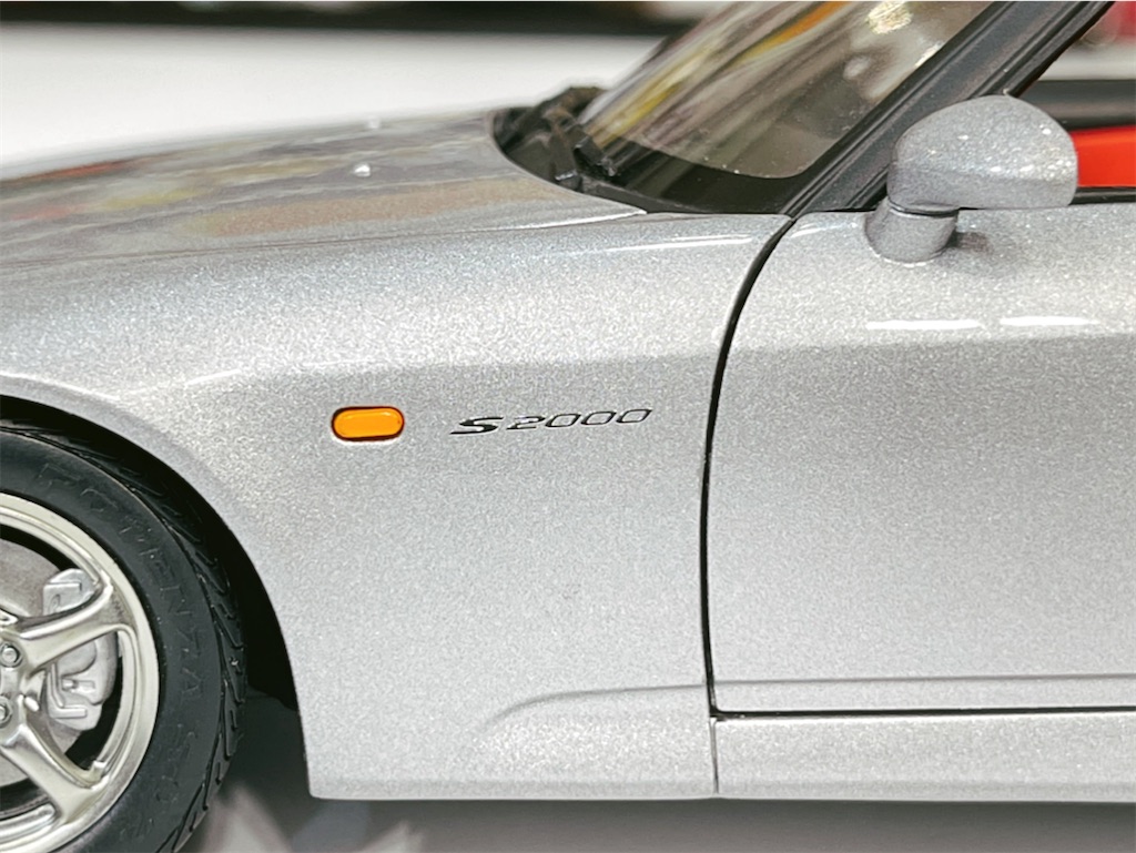 ホンダコレクション　ホンダS2000 シルバー　ミニカー　激レア ホンダコレクション ホンダS2000 シルバー ミニカー 激レア