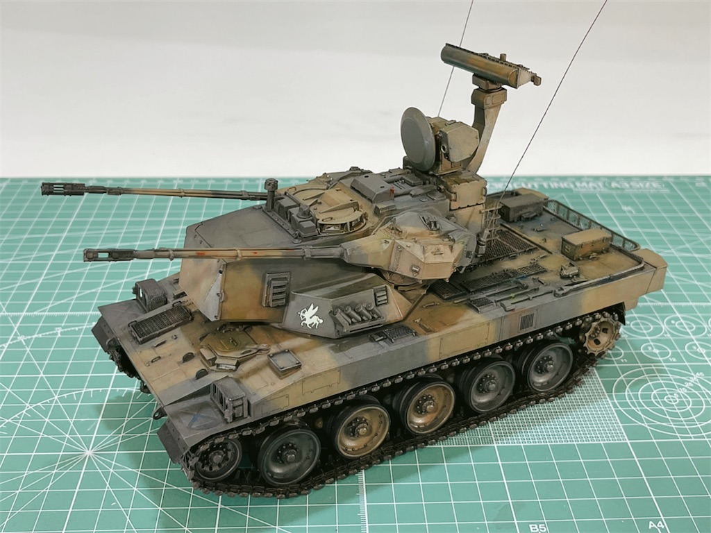 ピットロード 1/35 陸上自衛隊 87式自走高射機関砲作ってみた