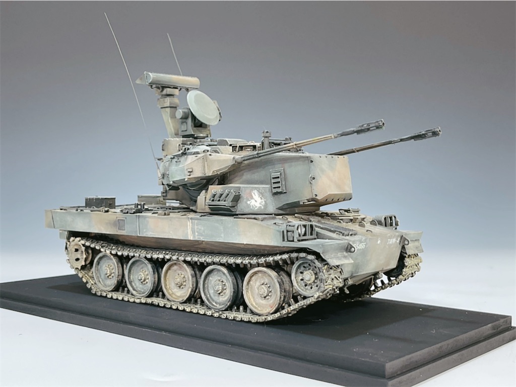 ピットロード 1/35 陸上自衛隊 87式自走高射機関砲作ってみた