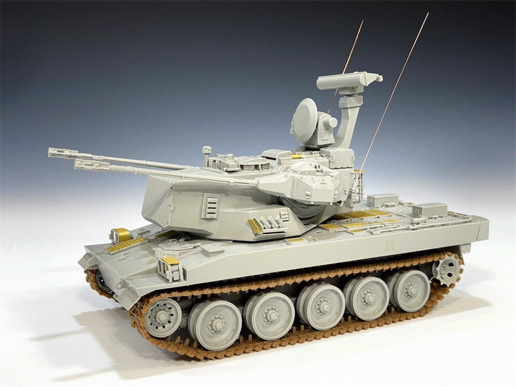 ピットロード 1/35 陸上自衛隊 87式自走高射機関砲作ってみた