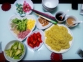  冷やしラーメンパーティーo(*^▽^*)o♥