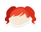 髪