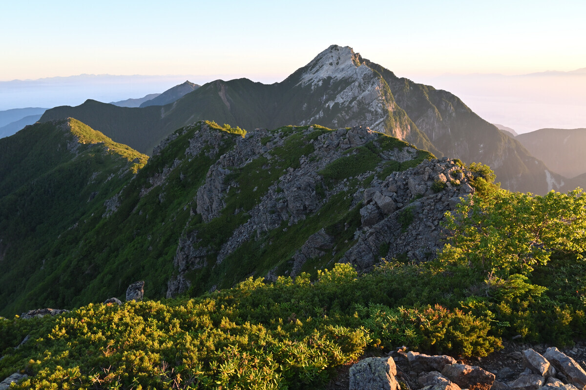 2023/7/29～7/30 早川尾根を歩こう（鳳凰三山・甲斐駒ヶ岳）：2